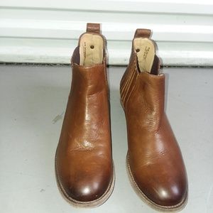FRYE BRAND LEATHER BOOTIES